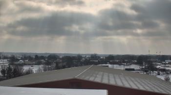 Weather camera view of Noblesville HS.