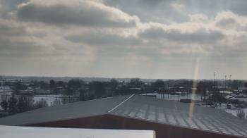 Weather camera view of Noblesville HS.