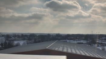 Weather camera view of Noblesville HS.