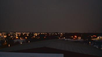 Weather camera view of Noblesville HS.