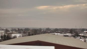 Weather camera view of Noblesville HS.