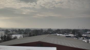 Weather camera view of Noblesville HS.