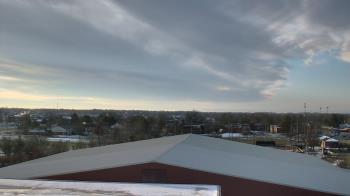 Weather camera view of Noblesville HS.