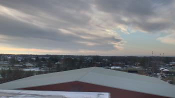 Weather camera view of Noblesville HS.