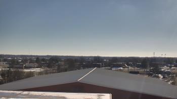 Weather camera view of Noblesville HS.