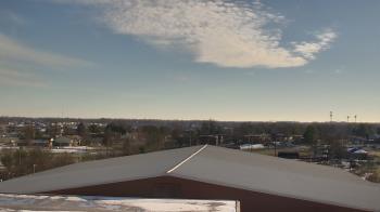 Weather camera view of Noblesville HS.