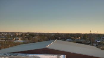 Weather camera view of Noblesville HS.