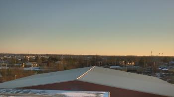 Weather camera view of Noblesville HS.