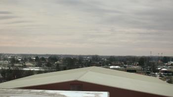 Weather camera view of Noblesville HS.