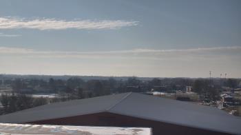 Weather camera view of Noblesville HS.