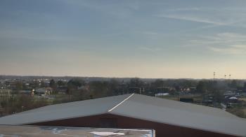 Weather camera view of Noblesville HS.