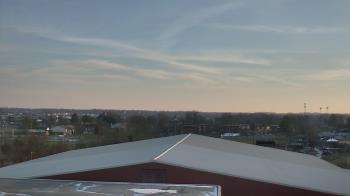 Weather camera view of Noblesville HS.