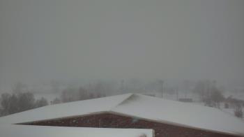 Weather camera view of Noblesville HS.