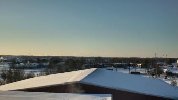 Weather camera view of Noblesville HS.