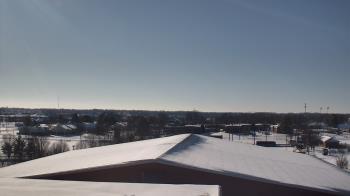 Weather camera view of Noblesville HS.
