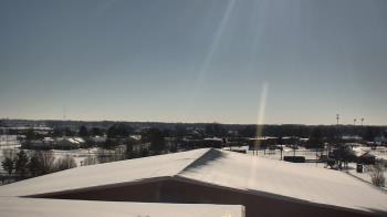 Weather camera view of Noblesville HS.