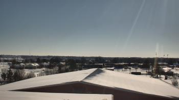Weather camera view of Noblesville HS.