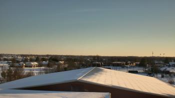 Weather camera view of Noblesville HS.