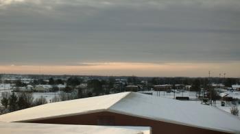 Weather camera view of Noblesville HS.