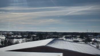 Weather camera view of Noblesville HS.