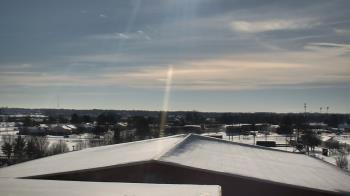 Weather camera view of Noblesville HS.