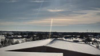 Weather camera view of Noblesville HS.