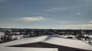 Weather camera view of Noblesville HS.