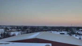 Weather camera view of Noblesville HS.