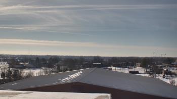 Weather camera view of Noblesville HS.