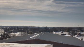 Weather camera view of Noblesville HS.