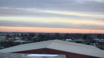 Weather camera view of Noblesville HS.