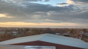 Weather camera view of Noblesville HS.