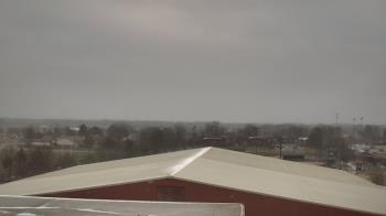 Weather camera view of Noblesville HS.
