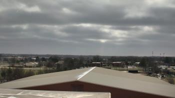Weather camera view of Noblesville HS.