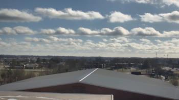 Weather camera view of Noblesville HS.