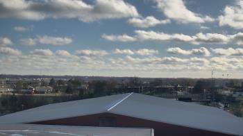 Weather camera view of Noblesville HS.