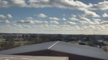 Weather camera view of Noblesville HS.