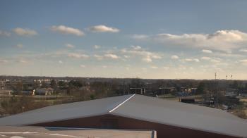 Weather camera view of Noblesville HS.