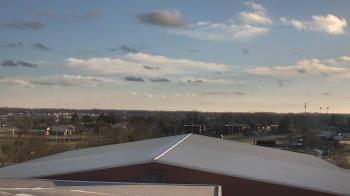 Weather camera view of Noblesville HS.
