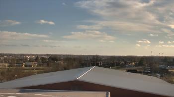 Weather camera view of Noblesville HS.