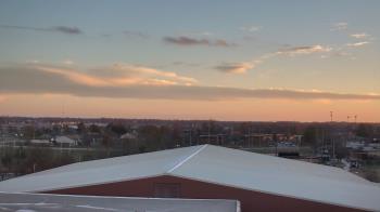 Weather camera view of Noblesville HS.