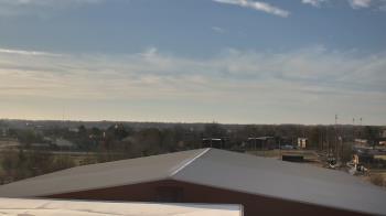 Weather camera view of Noblesville HS.