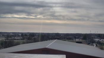 Weather camera view of Noblesville HS.