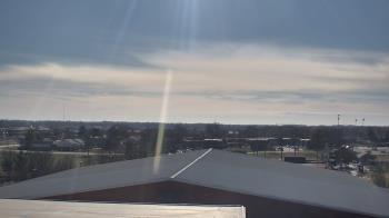 Weather camera view of Noblesville HS.