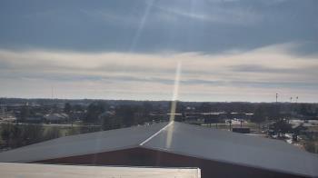 Weather camera view of Noblesville HS.