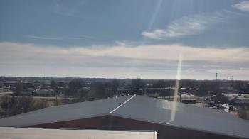 Weather camera view of Noblesville HS.