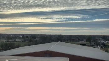 Weather camera view of Noblesville HS.