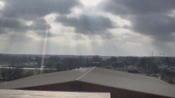 Weather camera view of Noblesville HS.