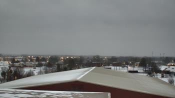 Weather camera view of Noblesville HS.