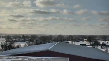 Weather camera view of Noblesville HS.